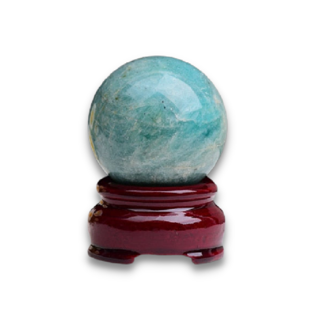 Boule Reiki en Amazonite "Paix & Courage"