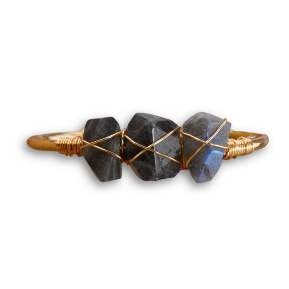 Bracelet en Labradorite "Protection & Développement"