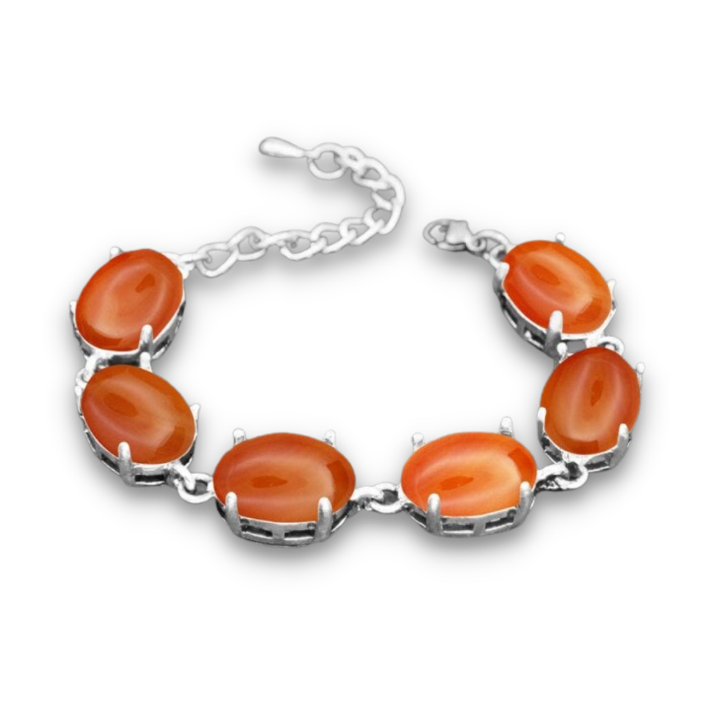 Bracelet en Agate "Ancrage & Equilibre"