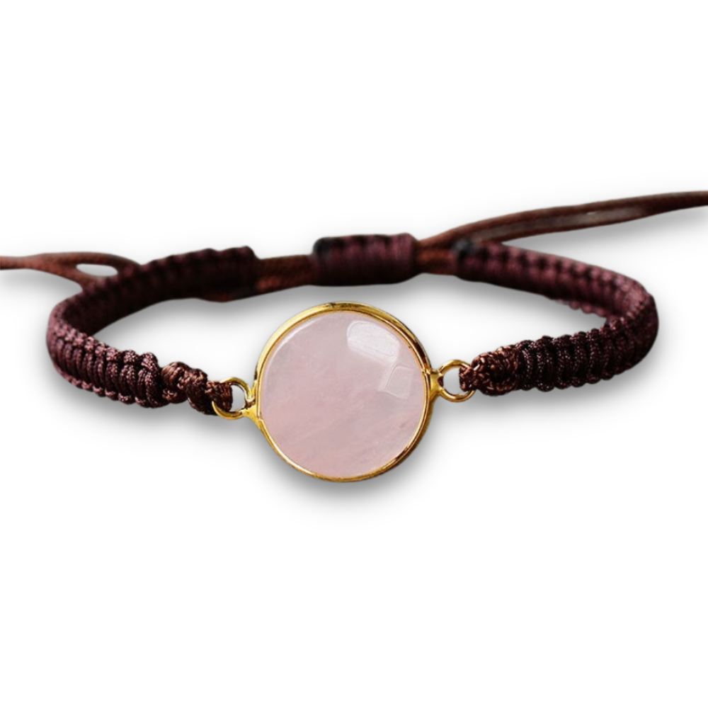 Bracelet en Quartz rose "Amour & Confiance en soi"