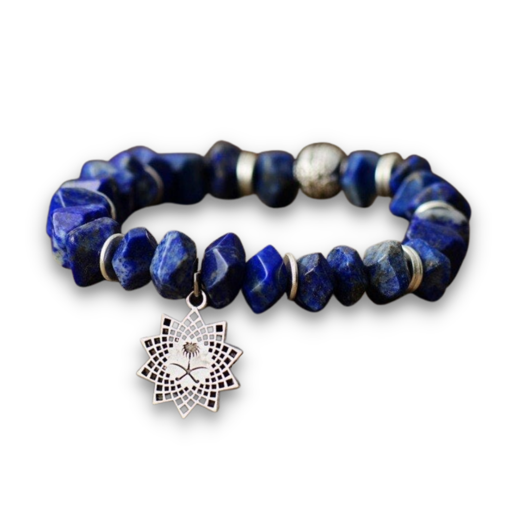 Bracelet en Lapis Lazuli "Santé & Harmonie"