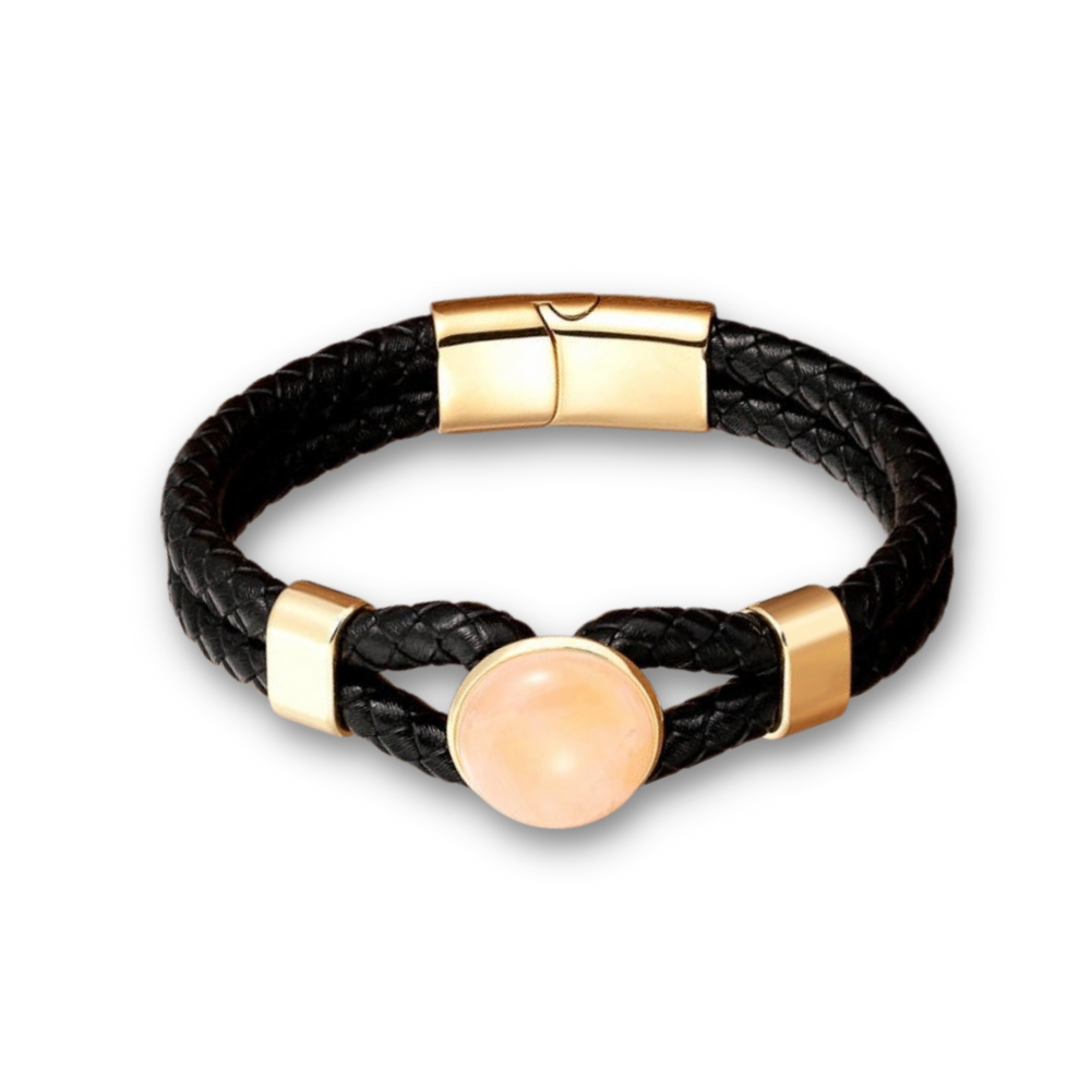 Bracelet en Quartz rose "Amour & Confiance en soi"