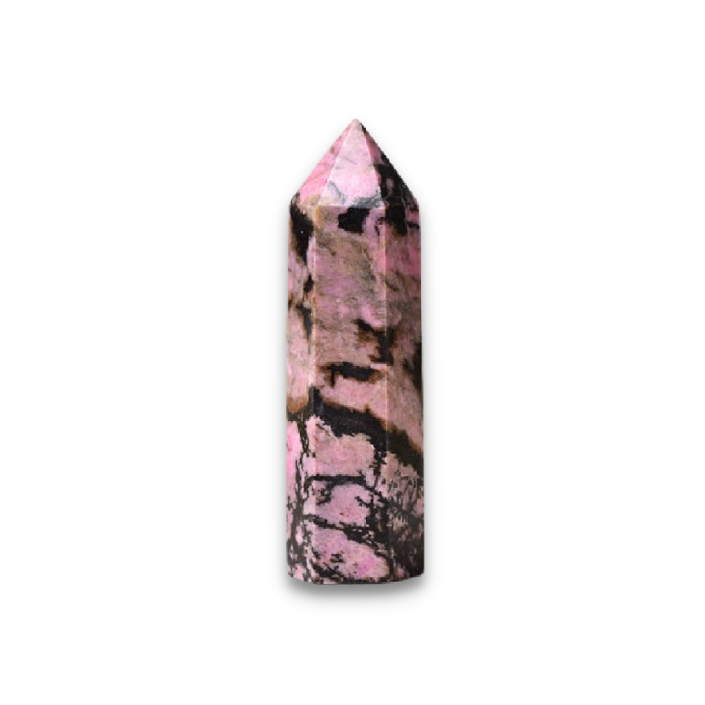 Obélisque Guérison en Rhodonite "Amour & Bienveillance"