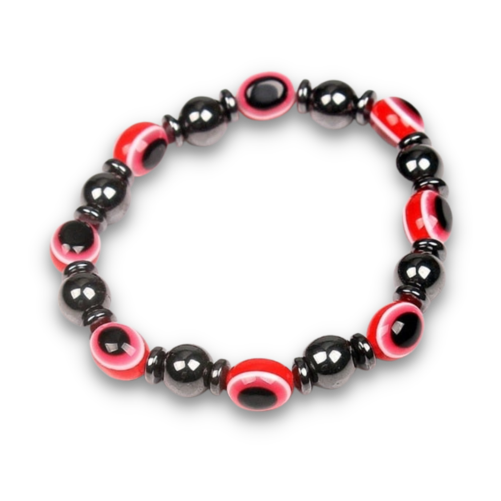 Bracelet Guérison en Hématite "Force & Puissance"