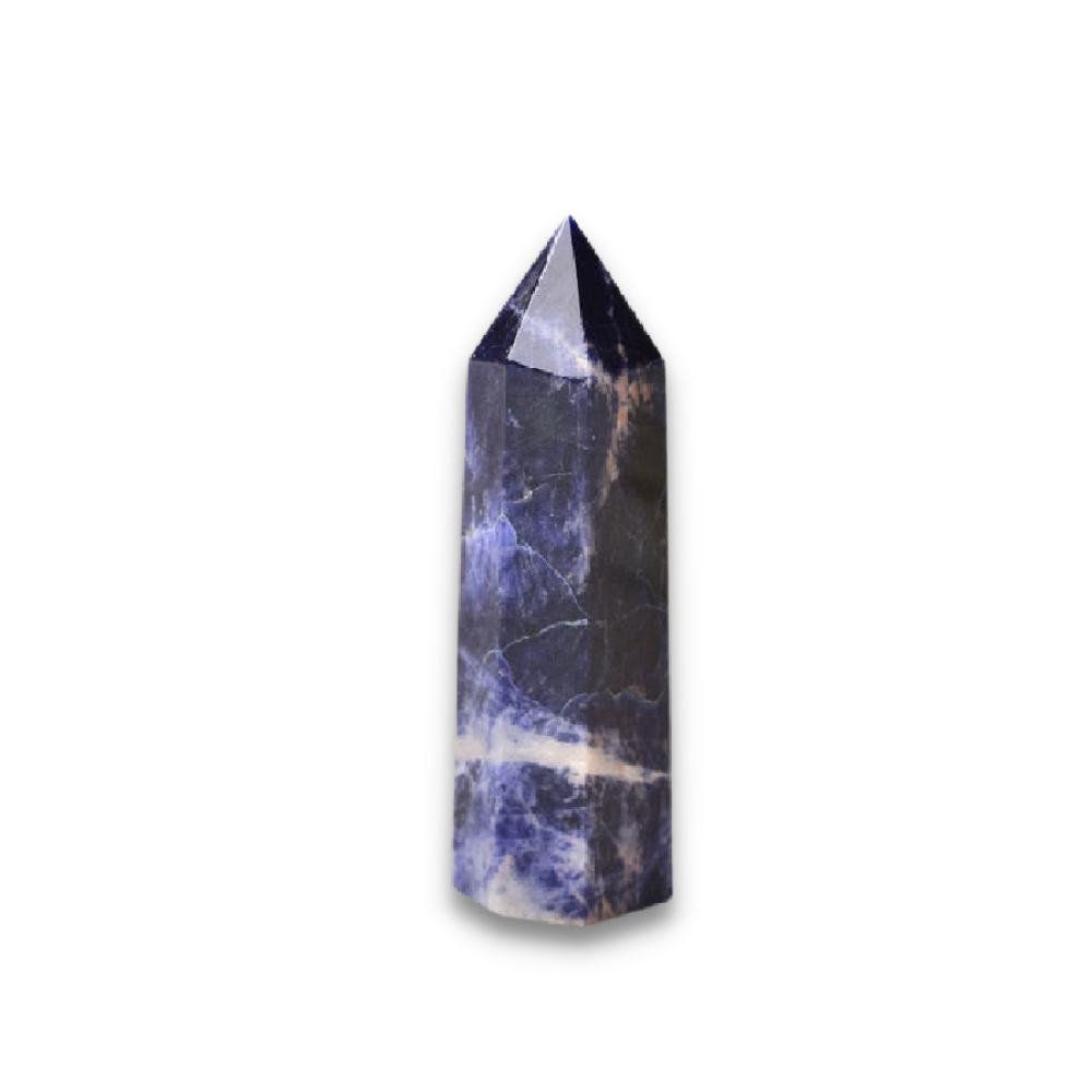 Obélisque Guérison en Sodalite "Humilité & Courage"