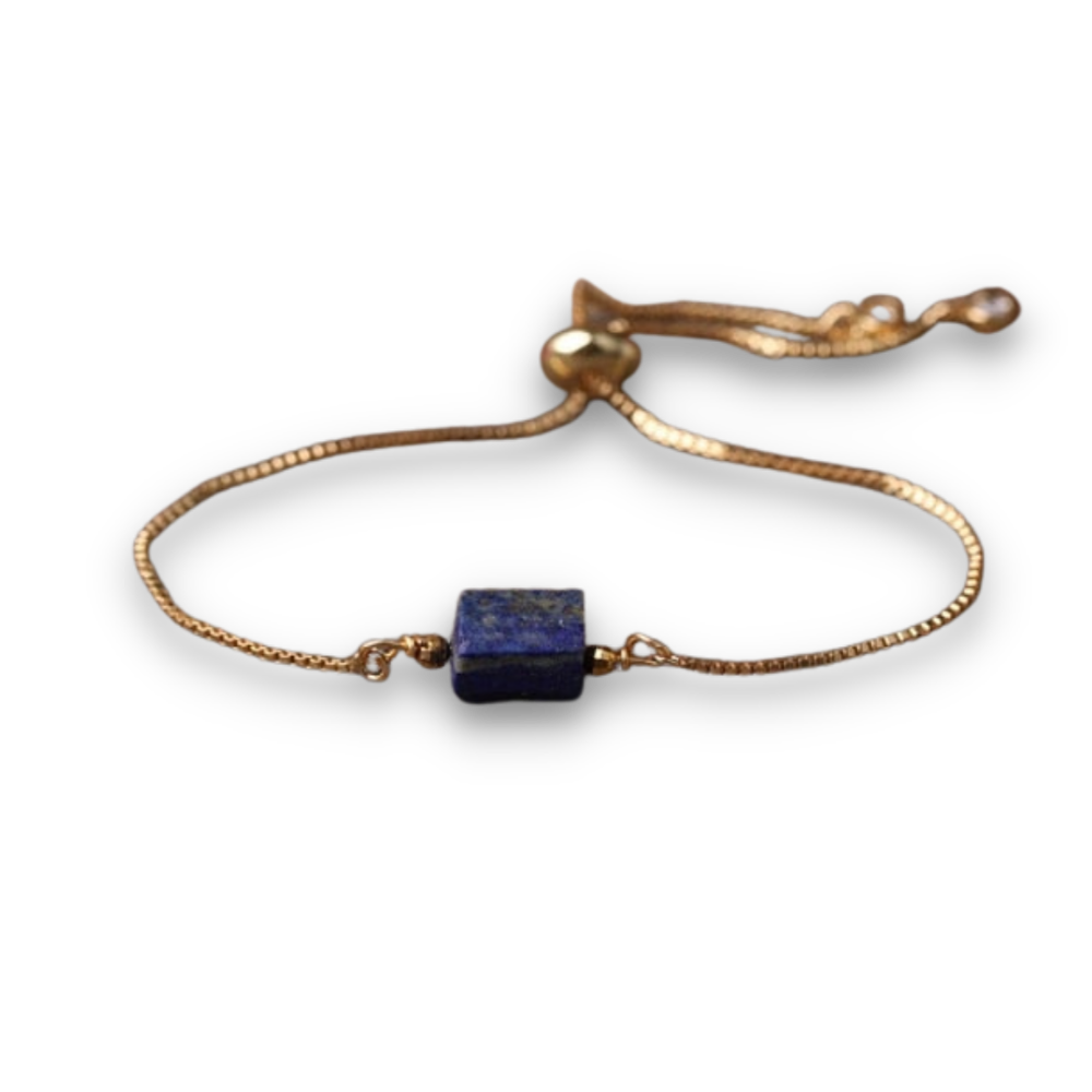 Bracelet en Lapis Lazuli "Santé & Harmonie"