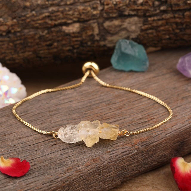 Bracelet en Citrine "Joie & Abondance"