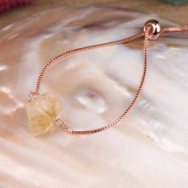 Bracelet en Citrine "Joie & Abondance"