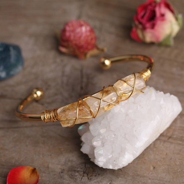 Bracelet en Citrine "Joie & Abondance"