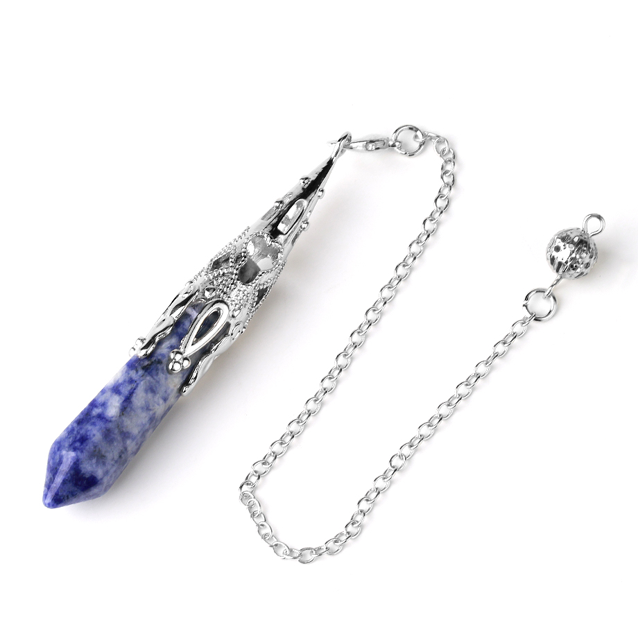 Pendule en Sodalite "Humilité & Courage"