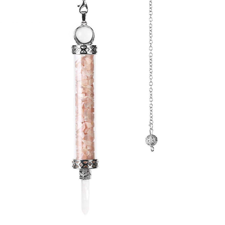 Pendule en Aventurine rose "Clarté & Positivité"