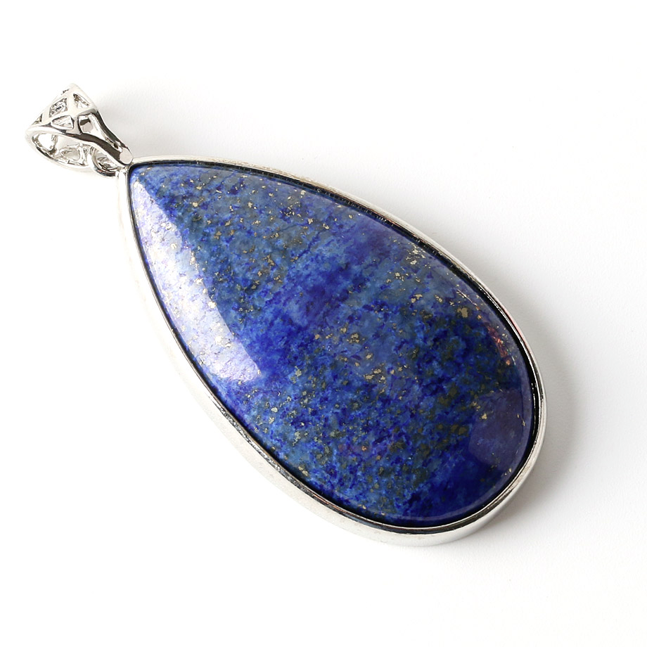 Pendentif Guérison en Lapis-Lazuli "Santé & Harmonie" - Goutte