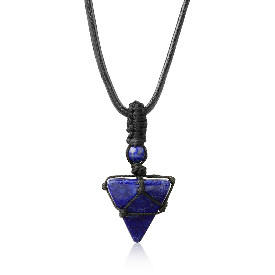 Cordon et son Pendentif Reiki en Lapis-Lazuli "Santé & Harmonie"