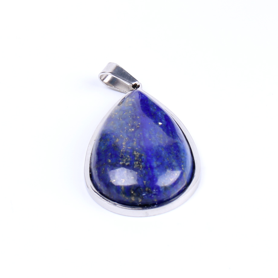 Pendentif en Lapis-Lazuli "Santé & Harmonie" - Goutte