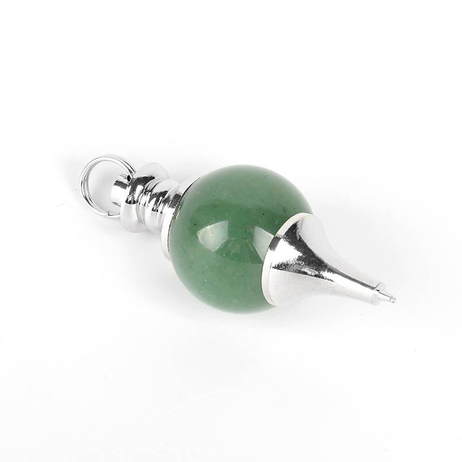 Pendentif Guérison en Aventurine verte "Développement & Épanouissement"