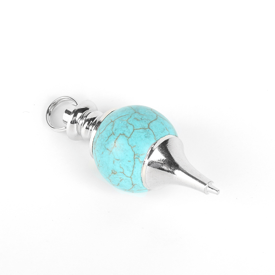 Pendentif Reiki en Turquoise "Stabilité & Empathie"