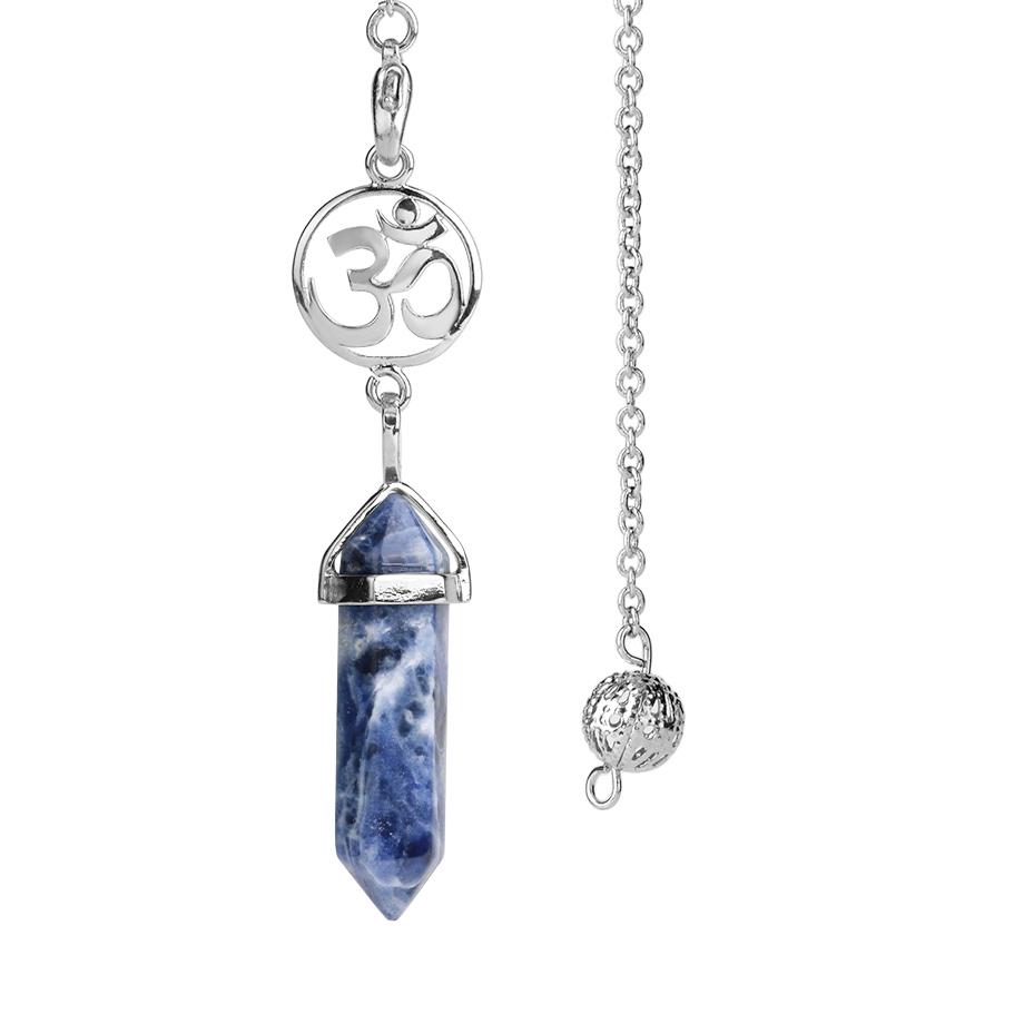 Pendule en Sodalite "Humilité & Courage" - Om