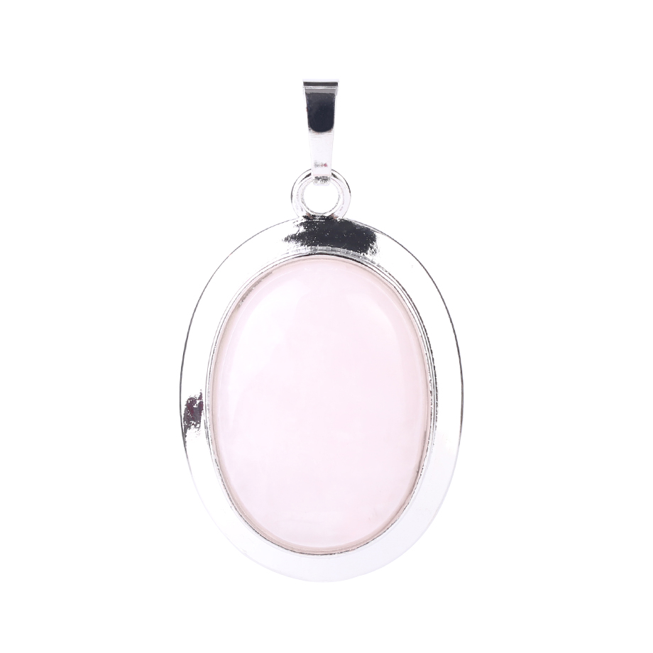 Pendentif Reiki en Quartz rose "Amour & Confiance en soi"