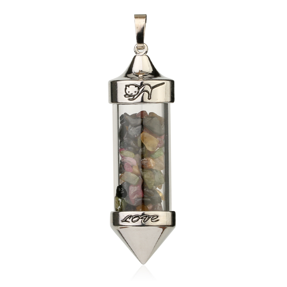 Pendentif en Tourmaline "Joie & Bonheur"