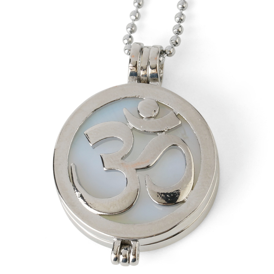 Pendentif Reiki en Opale "Créativité & Spontanéité" - Om