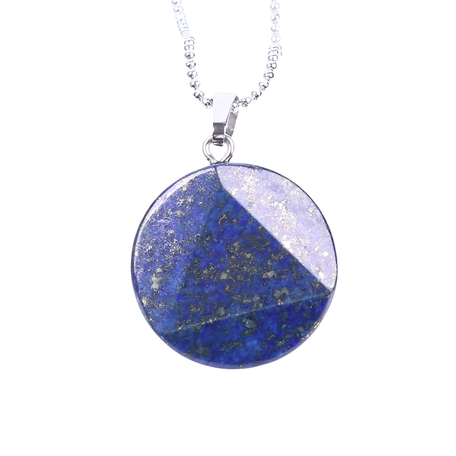 Chaîne et son Pendentif en Lapis-Lazuli "Santé & Harmonie"