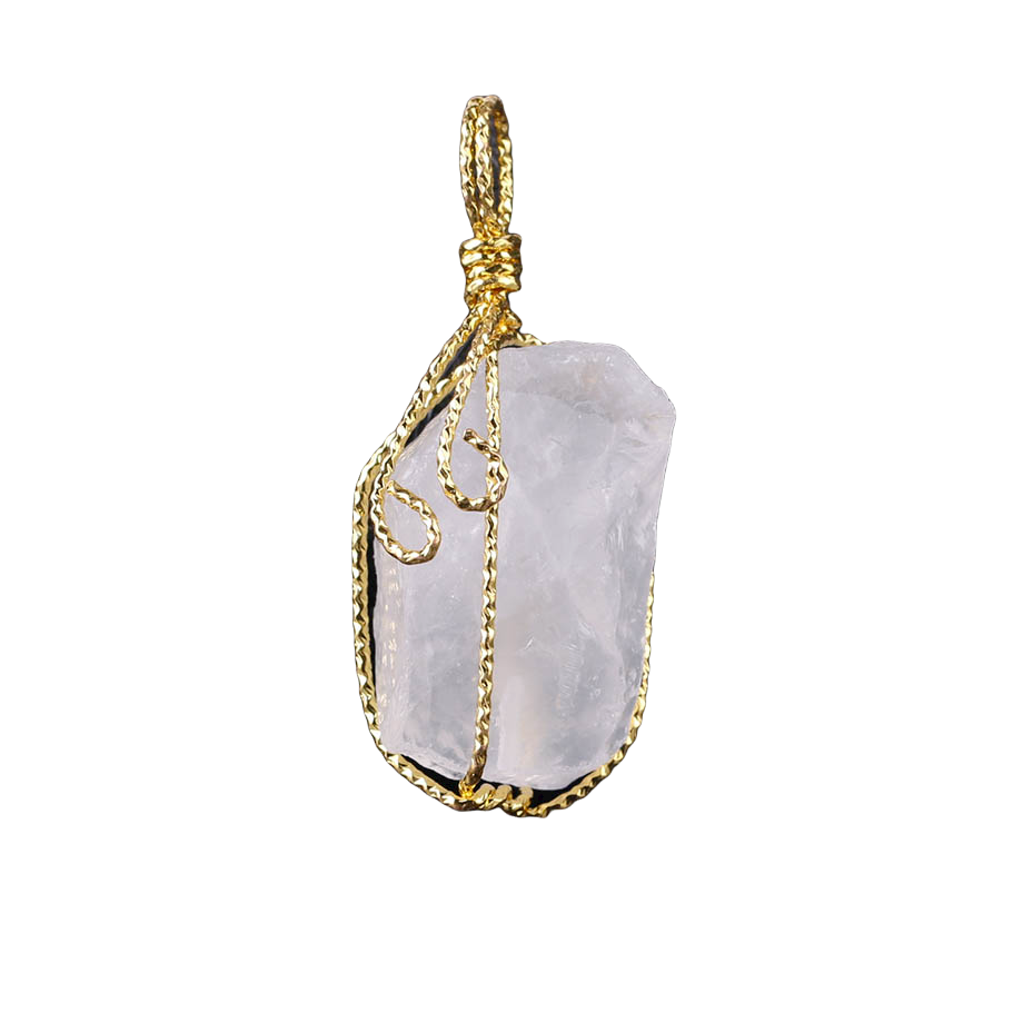 Pendentif en Quartz "Clairvoyance & Sagesse"