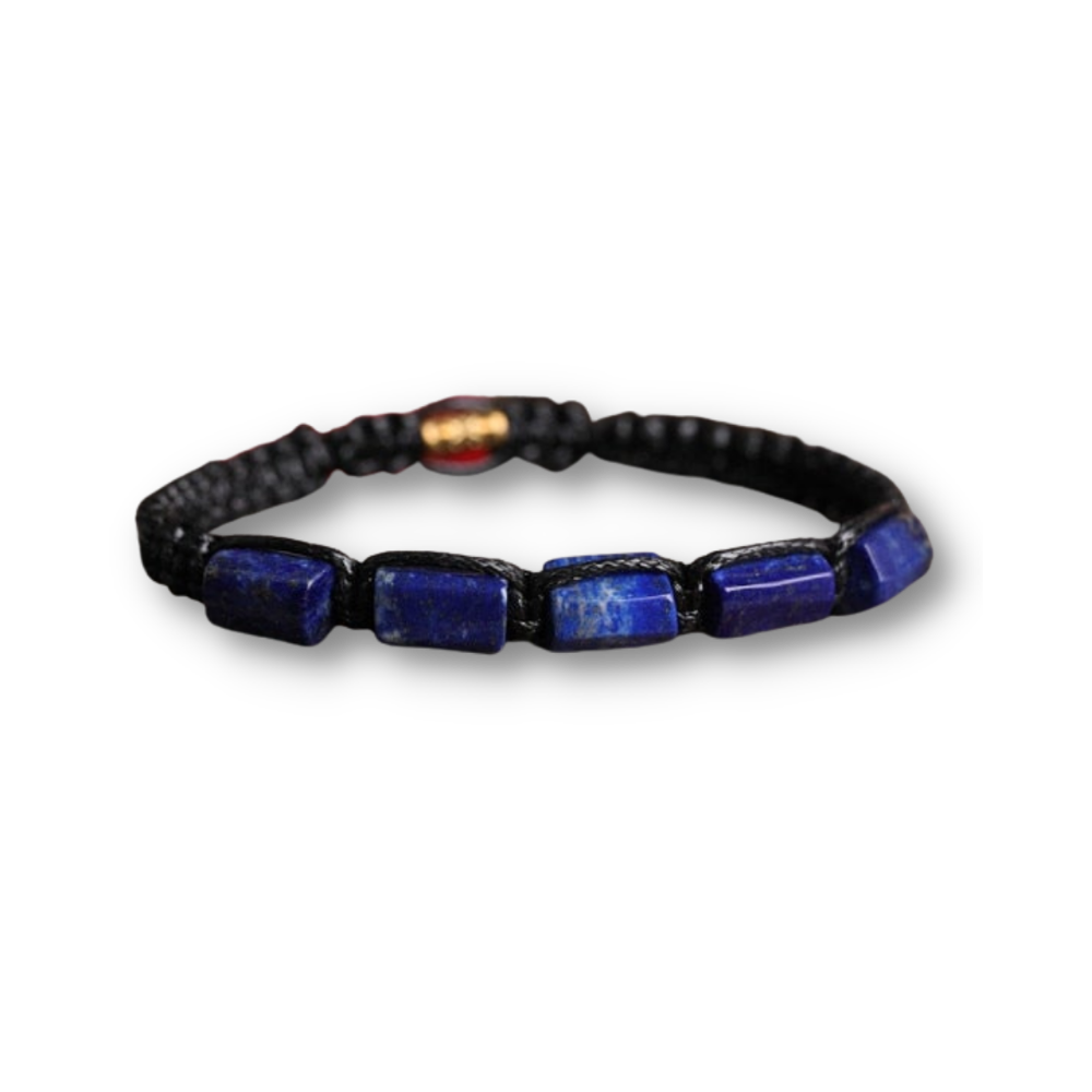 Bracelet Shamballa en Lapis Lazuli "Santé & Harmonie"