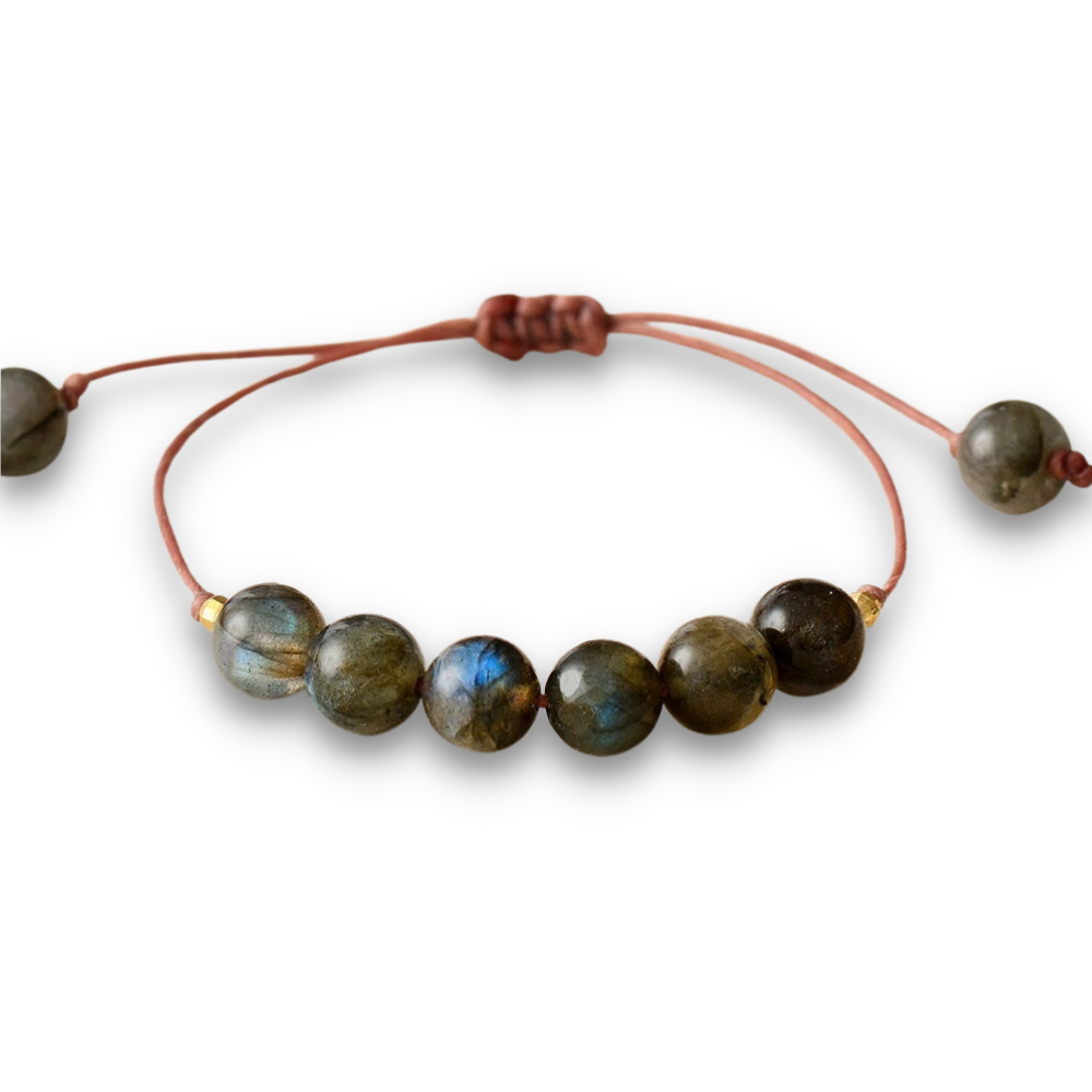 Bracelet en Labradorite "Protection & Développement"