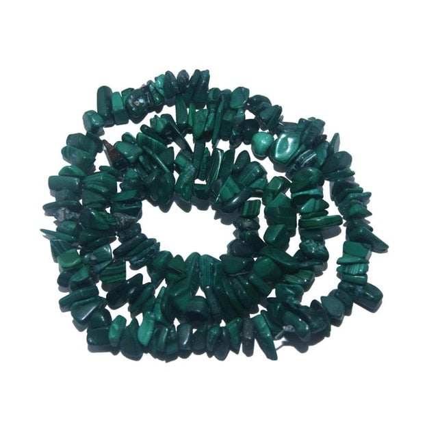 Bracelet Baroque en Malachite "Protection & Clairvoyance"