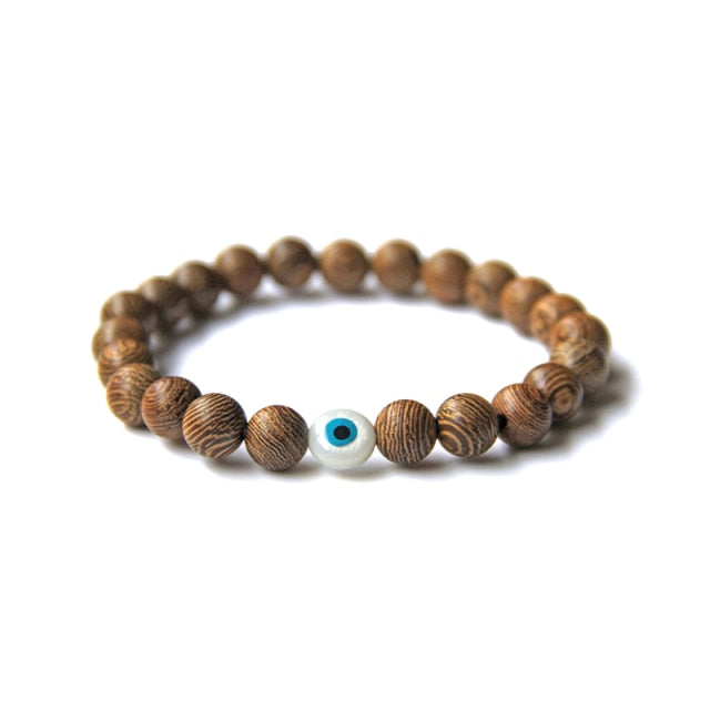 Bracelet Reiki en Bois "Amplification & Energie"