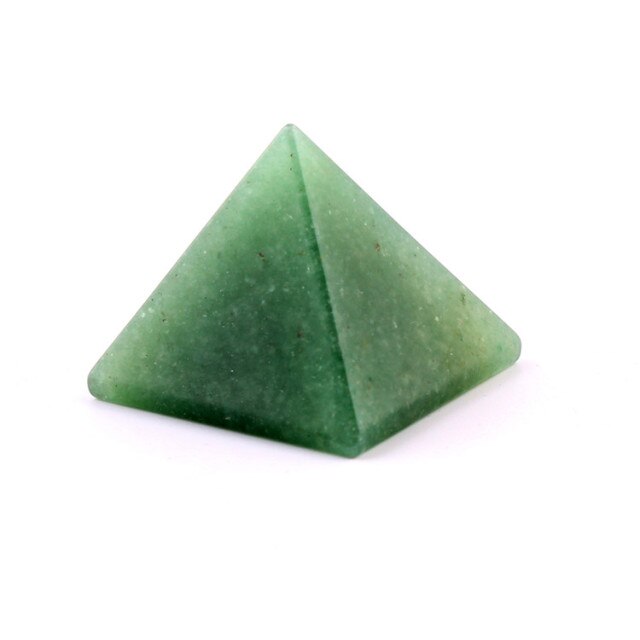 Pyramide Reiki en Aventurine verte "Développement & Épanouissement"