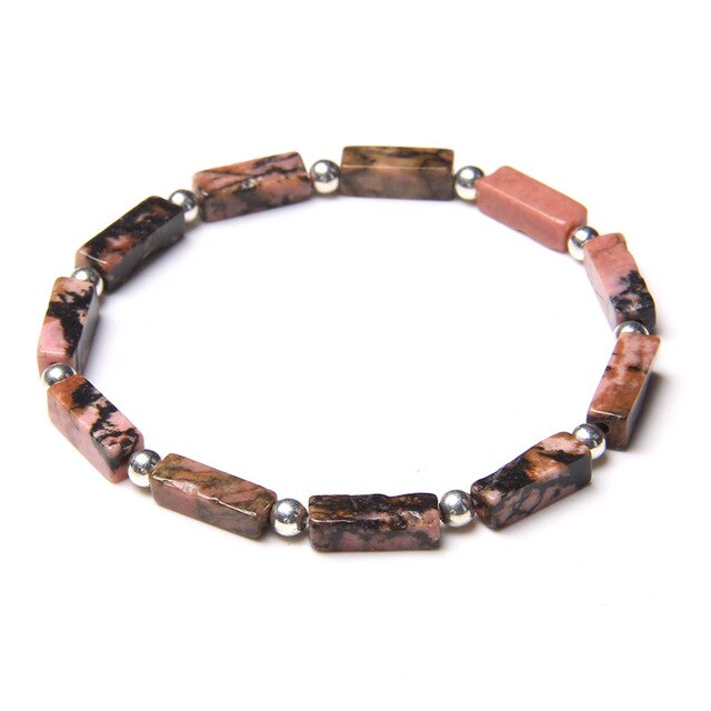 Bracelet en Rhodonite "Amour & Bienveillance"