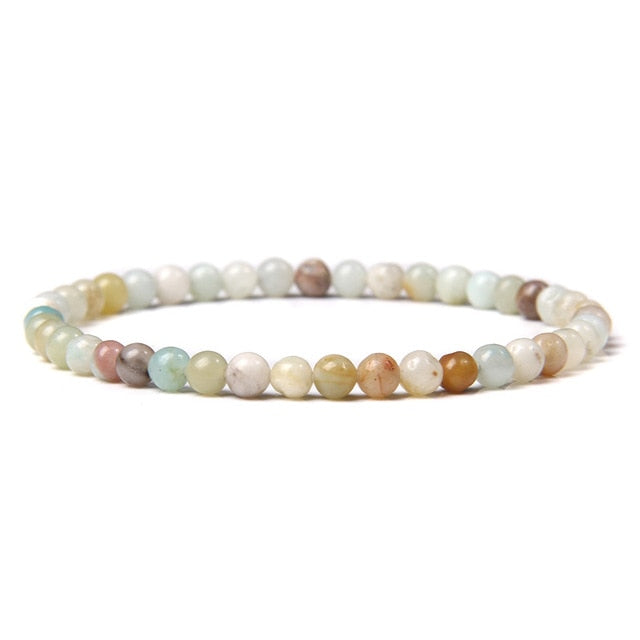 Bracelet Yoga en Amazonite "Paix & Courage"