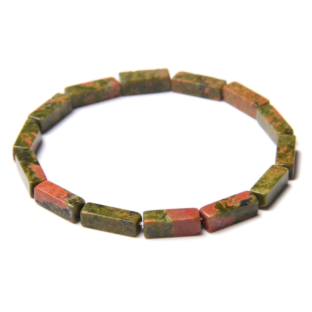 Bracelet Guérison en Unakite "Confiance & Sagesse"