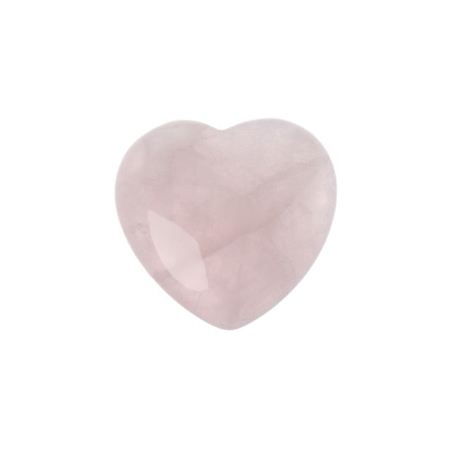 Pierre Taillée Guérison en Quartz rose "Amour & Confiance en soi" - Coeur