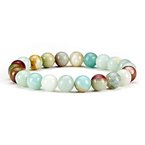 Bracelet Yoga en Amazonite "Paix & Courage"