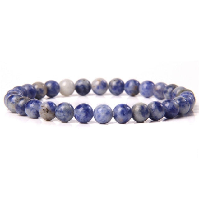 Bracelet Reiki en Sodalite "Humilité & Courage"