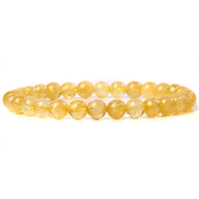 Bracelet Yoga en Citrine "Joie & Abondance"