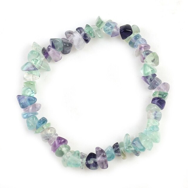 Bracelet en Fluorite "Stabilité & Clairvoyance"