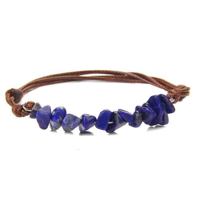 Bracelet Baroque en Lapis Lazuli "Santé & Harmonie"