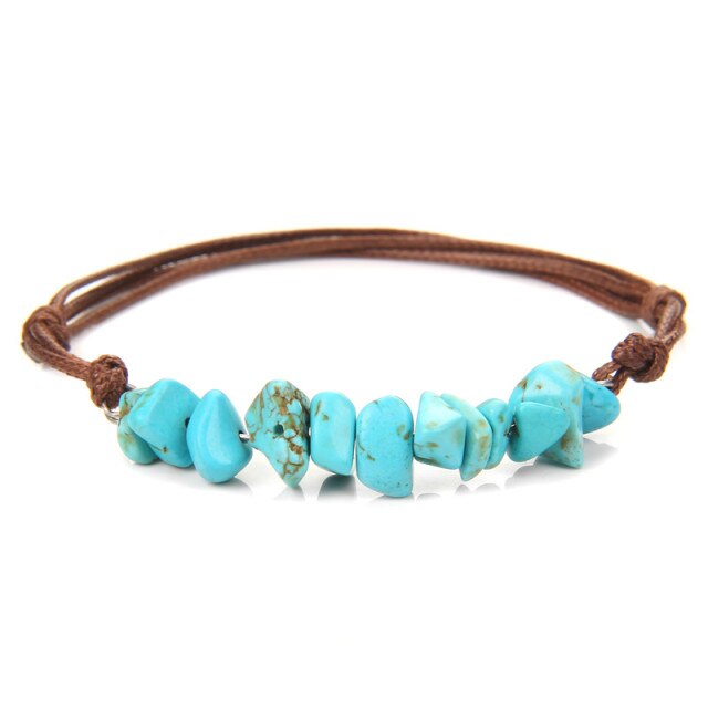 Bracelet Baroque en Turquoise "Stabilité & Empathie"